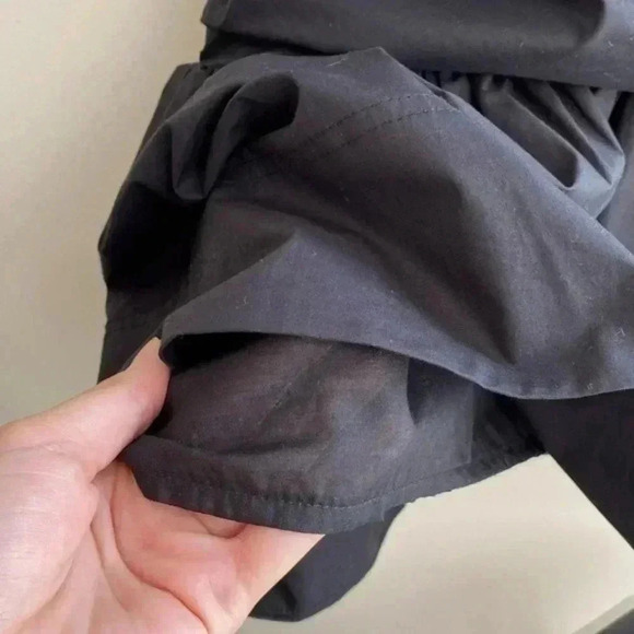 Tanya Taylor Peyton Knot Mini Dress, XS; Retro Ruched 80s Inspired Eras Dress - Picture 13 of 15